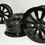 19” Tesla Model 3 TM3 Factory OEM Wheels Rims gloss Black OEM 2022 2021 2020 2019