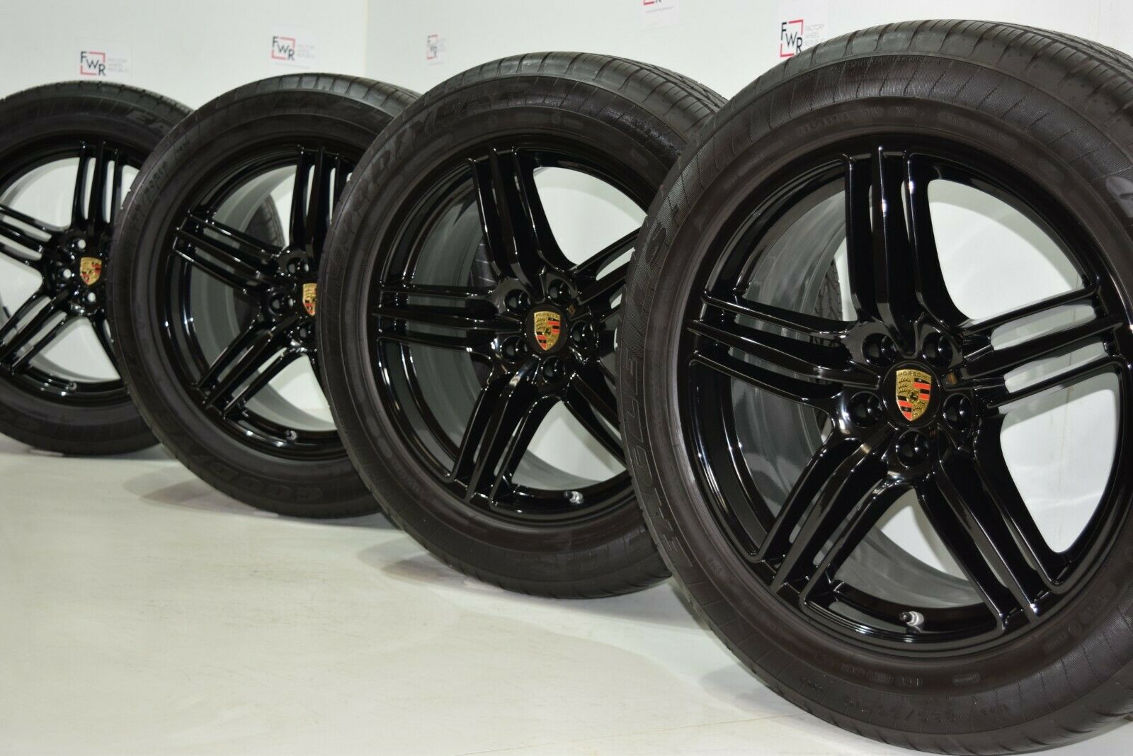 19” Porsche Macan Factory OEM Wheels Rims Tires Black Original BBS 2017 2018 2019
