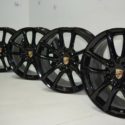 19″ Porsche Panamera S Factory OEM Wheels rims black Genuine Original 19