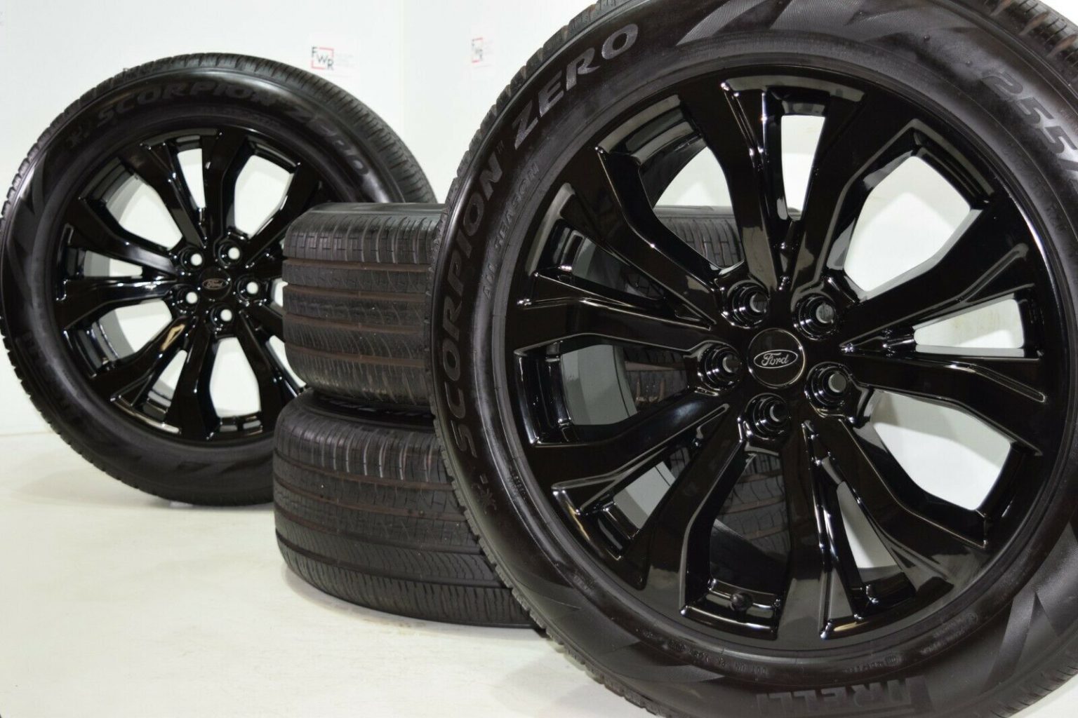20″ Ford Explorer SPORT Factory OEM gloss black wheels rims tires ST ...