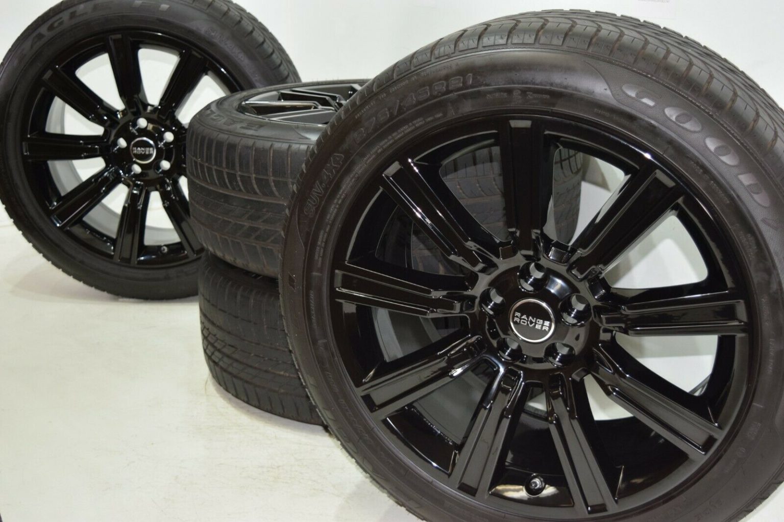 21″ Range Rover black Autobiography 9001 Factory OEM rims wheels SPORT ...