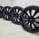 20” Tesla Model 3 Black Wheels Rims Tires Performance 20 Factory OEM Genuine