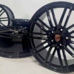 20” Porsche 991 992 991.2 Factory OEM Wheels Rims Black 20 Inch