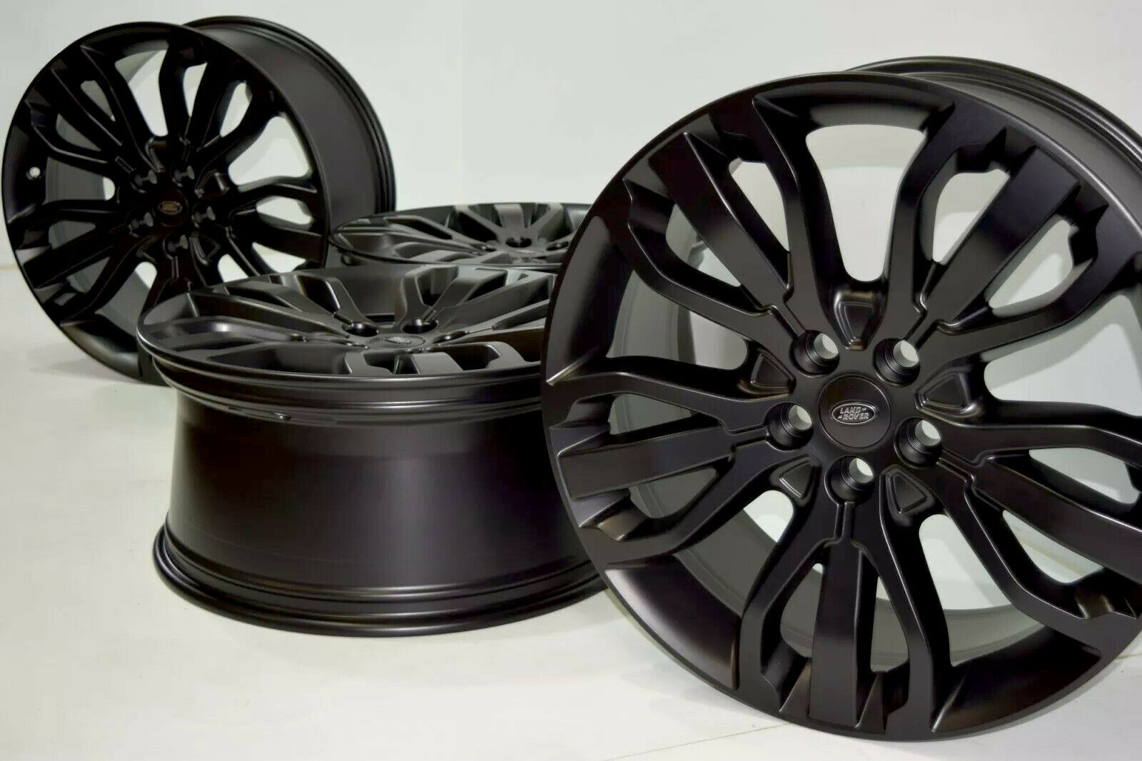 RANGE ROVER 21″ OEM Factory Original 5007 Satin Black Wheels Rims Sport 21 inch