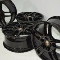 19″ Porsche Cayenne gloss black Factory OEM Wheels Rims 2011-2018 67404