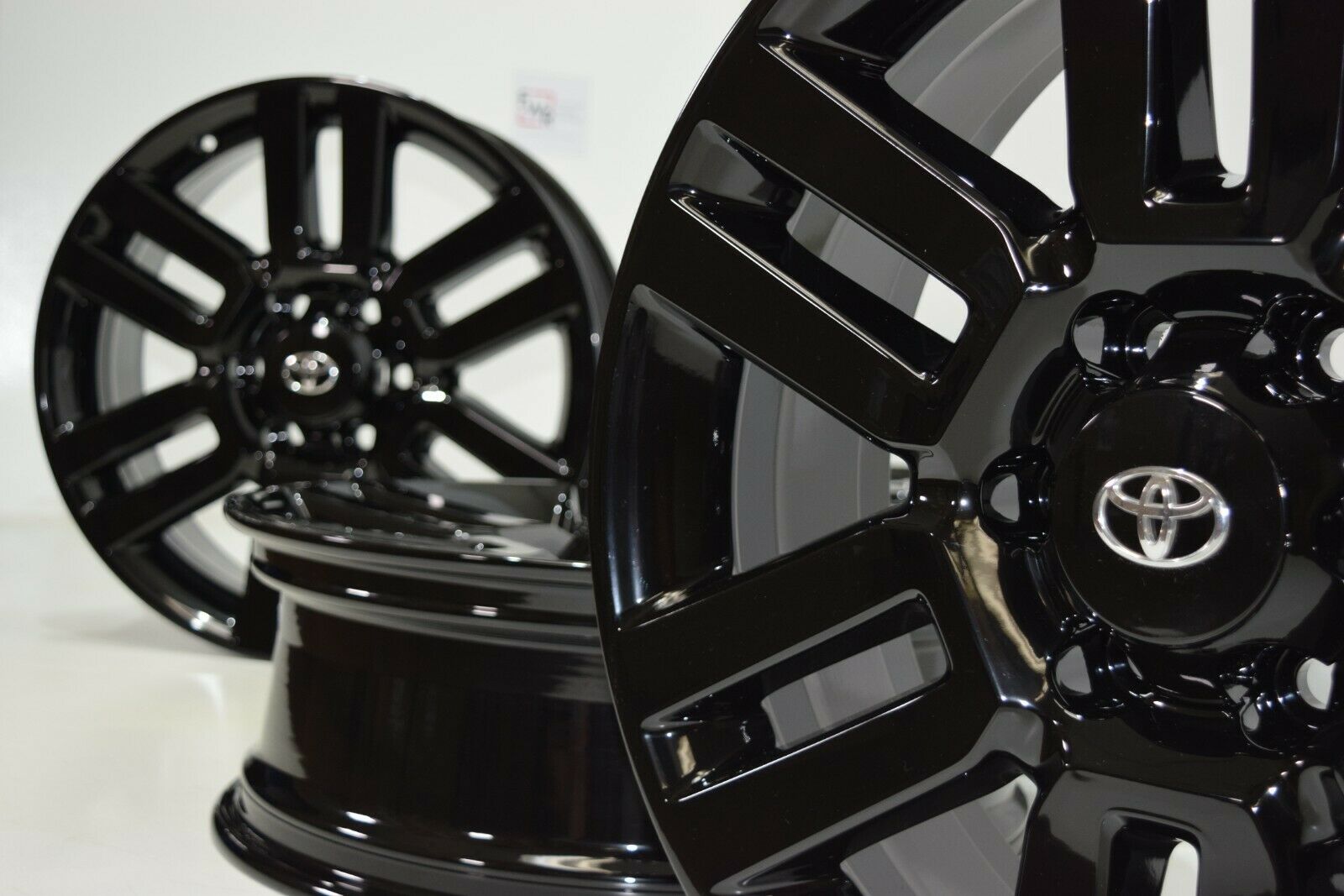 20′ Toyota 4Runner 2010-2021 Factory OEM Wheels Rims Gloss Black
