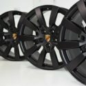 20″ Porsche Cayenne Sport Design Wheels Factory OEM  Black Rims wheels 958 955