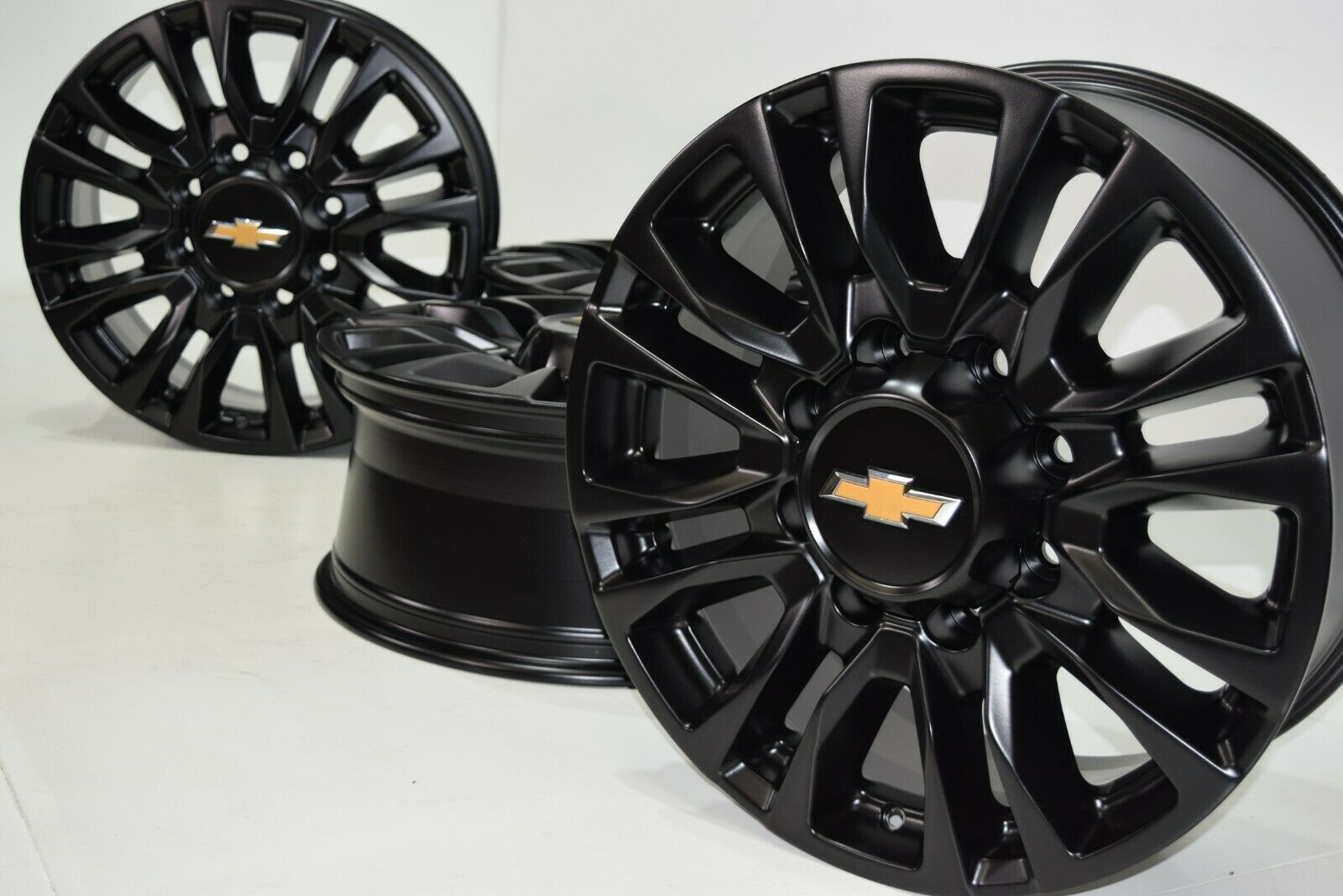 20″ Chevy Silverado  High Country 2500 3500 Factory OEM wheels rims black 5961
