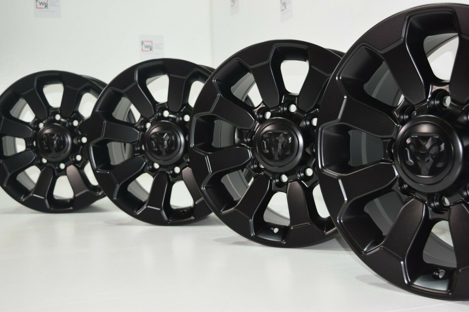 17″ Dodge Ram 2500 3500 OEM wheels rims Power Wagon black 2599 2020 2021 2022