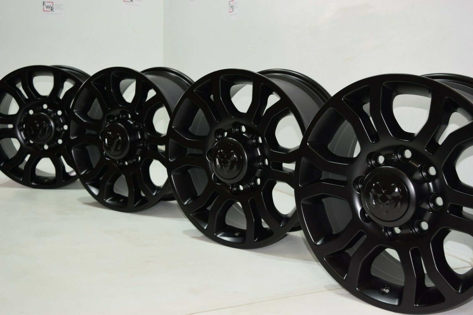 18″ Dodge Ram 2500 3500 Black wheels rims Factory OEM 2476 2016 2017 2018 2019 2020 2021 2022
