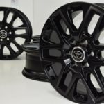 20″ Toyota Tundra 2022 TSS TRD OEM wheels rims SATIN BLACK 2022 2023 Sequoia