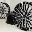 20″ Audi A6 S6 Factory OEM Wheels Rims Black machined 58974 4G0601025BE