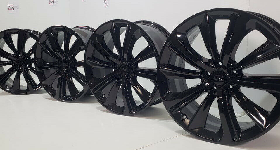 20″ INFINITI Red Sport Q60 Q50 Q70 M56 Factory OEM Rims Wheels Black infinity