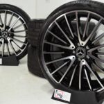 21” Mercedes S580 S-class AMG W223 Factory OEM Authentic Alloy Wheels & Tires