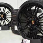 20″ Porsche Boxster Cayman black GTS 981 981C Factory OEM Wheels Rims tires