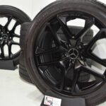 21″ Mercedes G63 G550 AMG G Wagon Factory OEM wheels rims tires Black 2021 2022