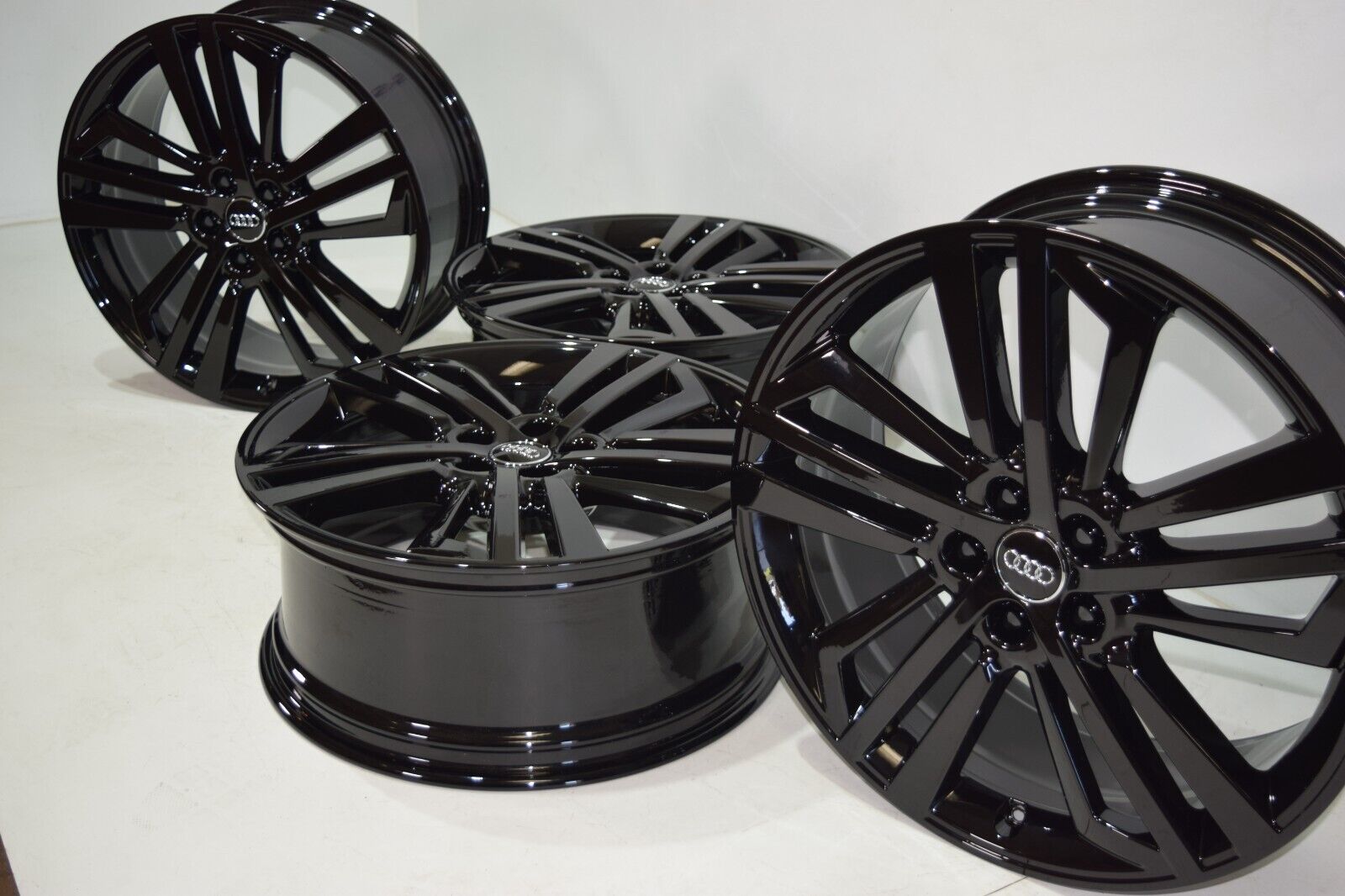 20″ Audi Q5 A4 S4 Factory OEM wheels rims black 80A601025F 59038
