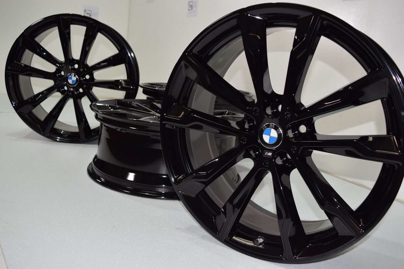 20″ BMW G01 X3 G02 X4 Factory OEM Original black wheels rims M Sport 699M