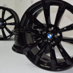20″ BMW G01 X3 G02 X4 Factory OEM Original black wheels rims M Sport 699M used