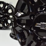 18″ Chevy Silverado 2500 3500 Factory OEM Wheels Rims Gloss Black 2020 2021 2022