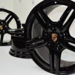 20” Porsche Panamera Turbo black OEM Wheels Rims 971.601.025.B | 971.601.025.H