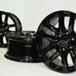 18″ Chevy Silverado 1500 Tahoe black Factory OEM Wheels Rims GMC Yukon 5912