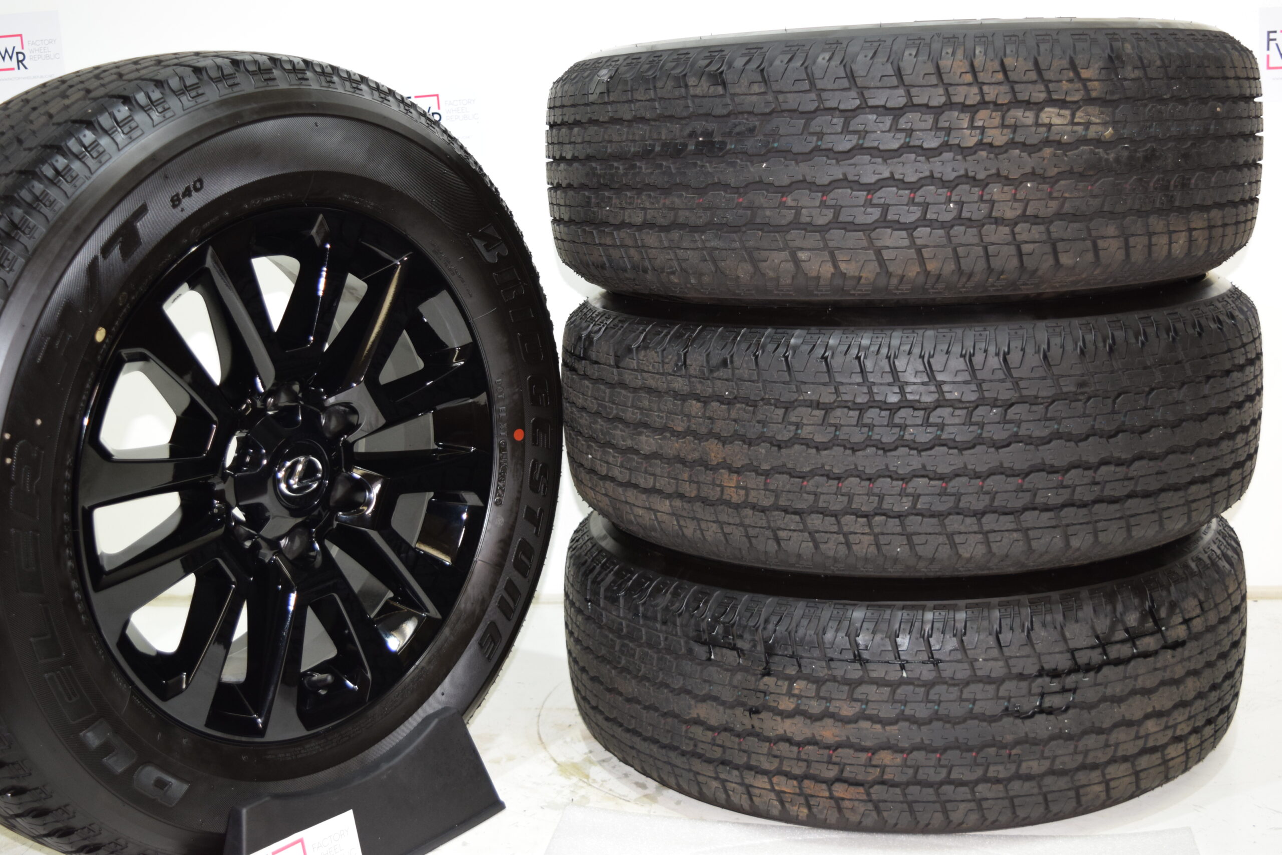 18″ Lexus GX460 GX 2022 2023 95303 FACTORY OEM wheels & tires rims Black