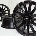22″ Cadillac Escalade SATIN Black Factory OEM ORIGINAL wheels rims 2011 – 2023
