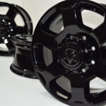 18″ Dodge Ram 2500 3500 SRW Factory OEM Wheels Rims gloss black 2577