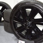 22″ Range Rover AUTOBIOGRAPHY FACTORY OEM wheels rims tires BLACK 2022 2023 2024 NEW