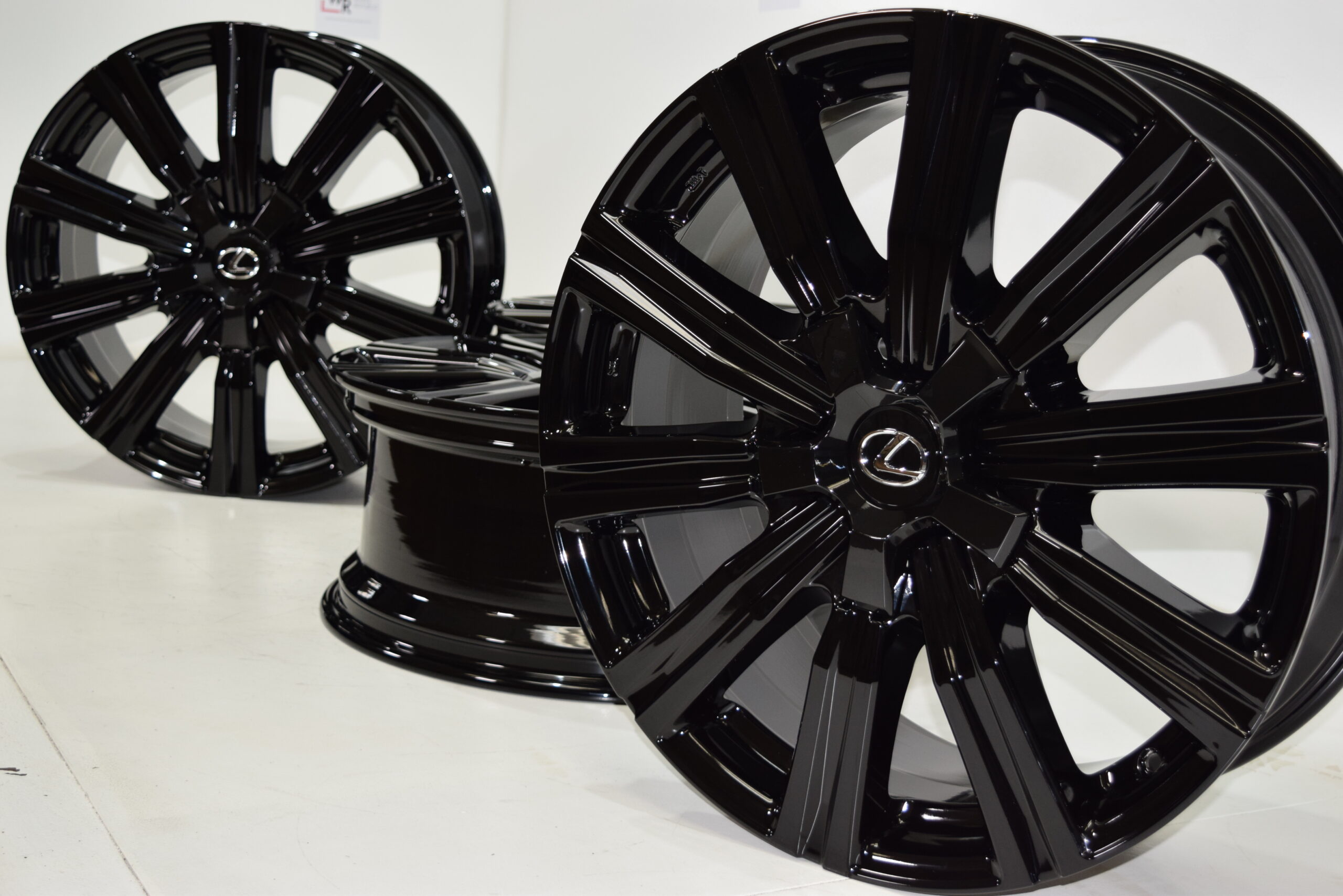 21” Lexus LX570 Factory OEM Rims Wheels Gloss Black 74341 Set 4 LX