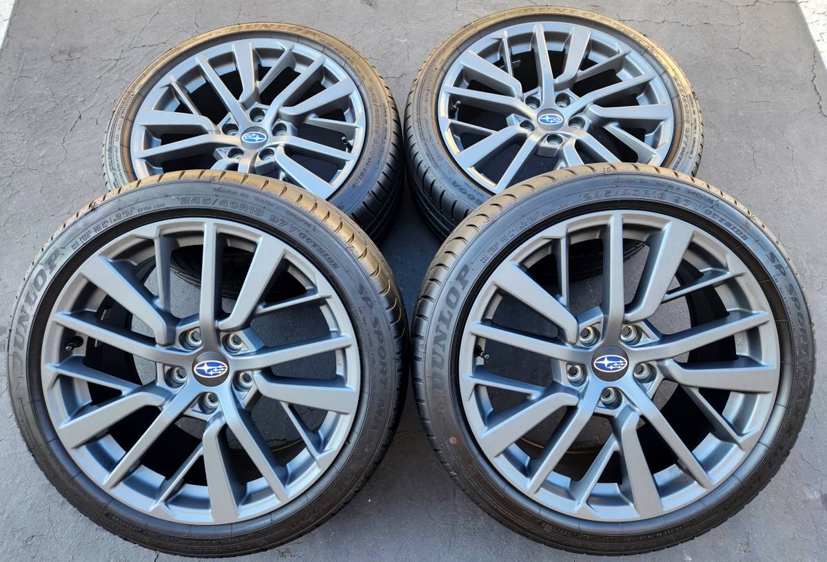 18” 2022 SUBARU WRX GT RIMS Wheels 5×114.3 18×8.5 +55 OFFSET FACTORY OEM 2023