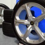 21” LAMBORGHINI URUS Factory OEM Wheels and Tires Rims Audi SQ8 Q8 Silver