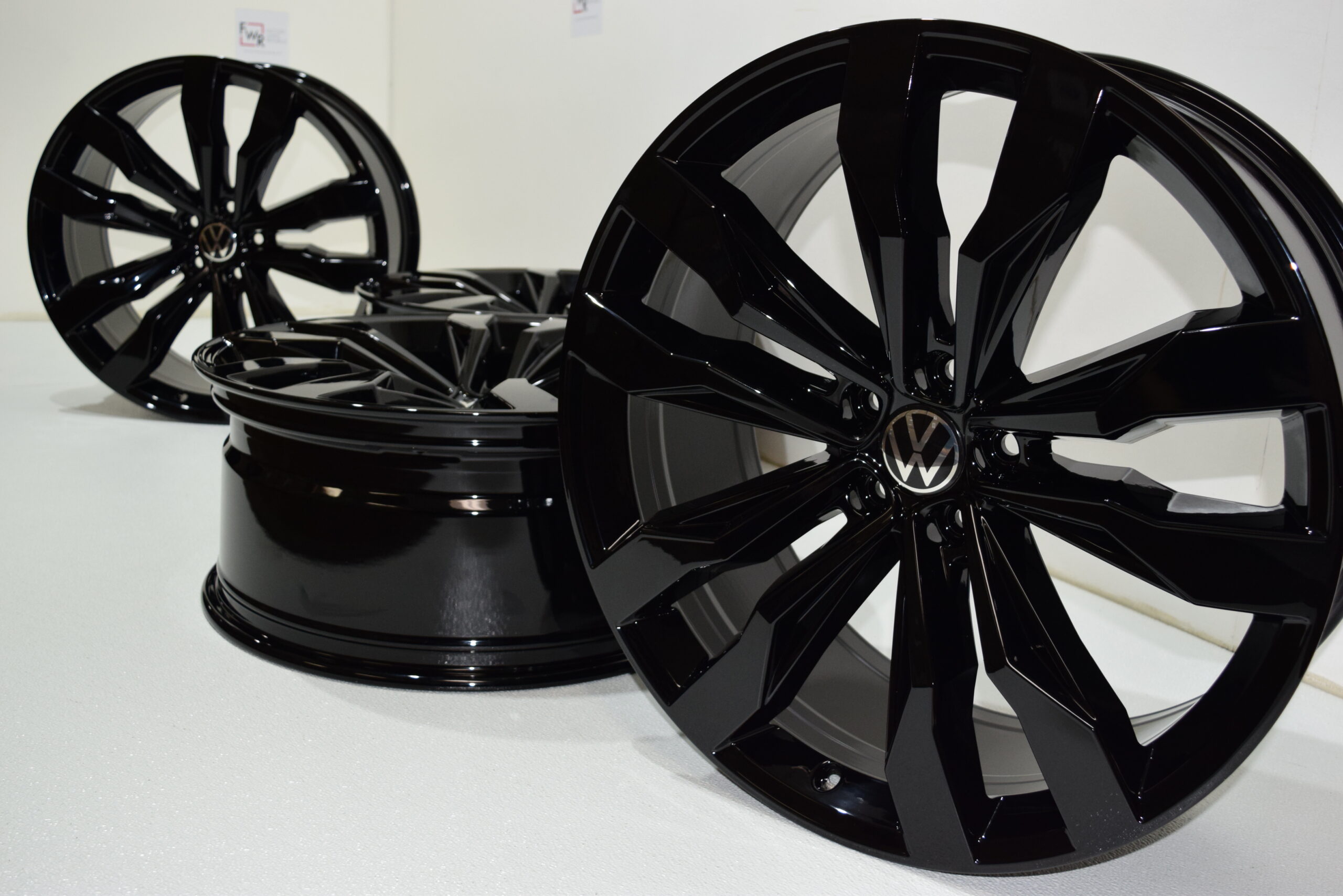 21″ Volkswagen Atlas Factory OEM black Wheels rims 21 inch 2019-2024 3QF601025F