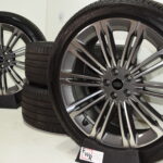 23” Range Rover 2022*+ L460 Crescendo Factory OEM 23 Gray Wheels and Tires