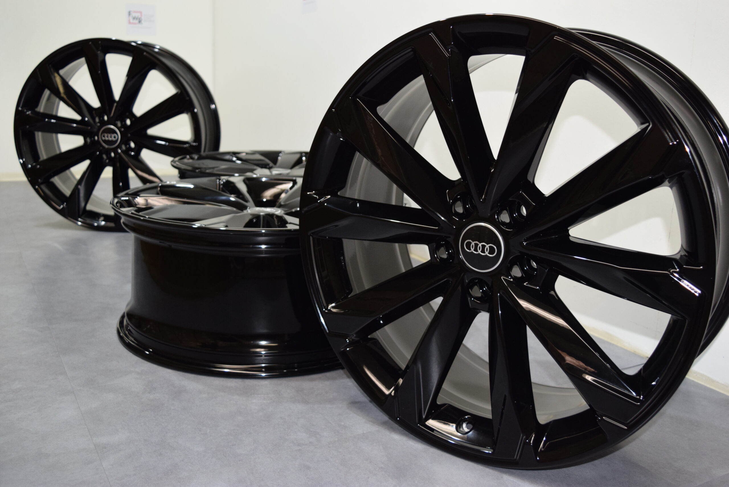 20″ Audi A6 Allroad A4 S4 S6 Q5 Factory OEM Gloss Black Wheels rims 4K9601025B