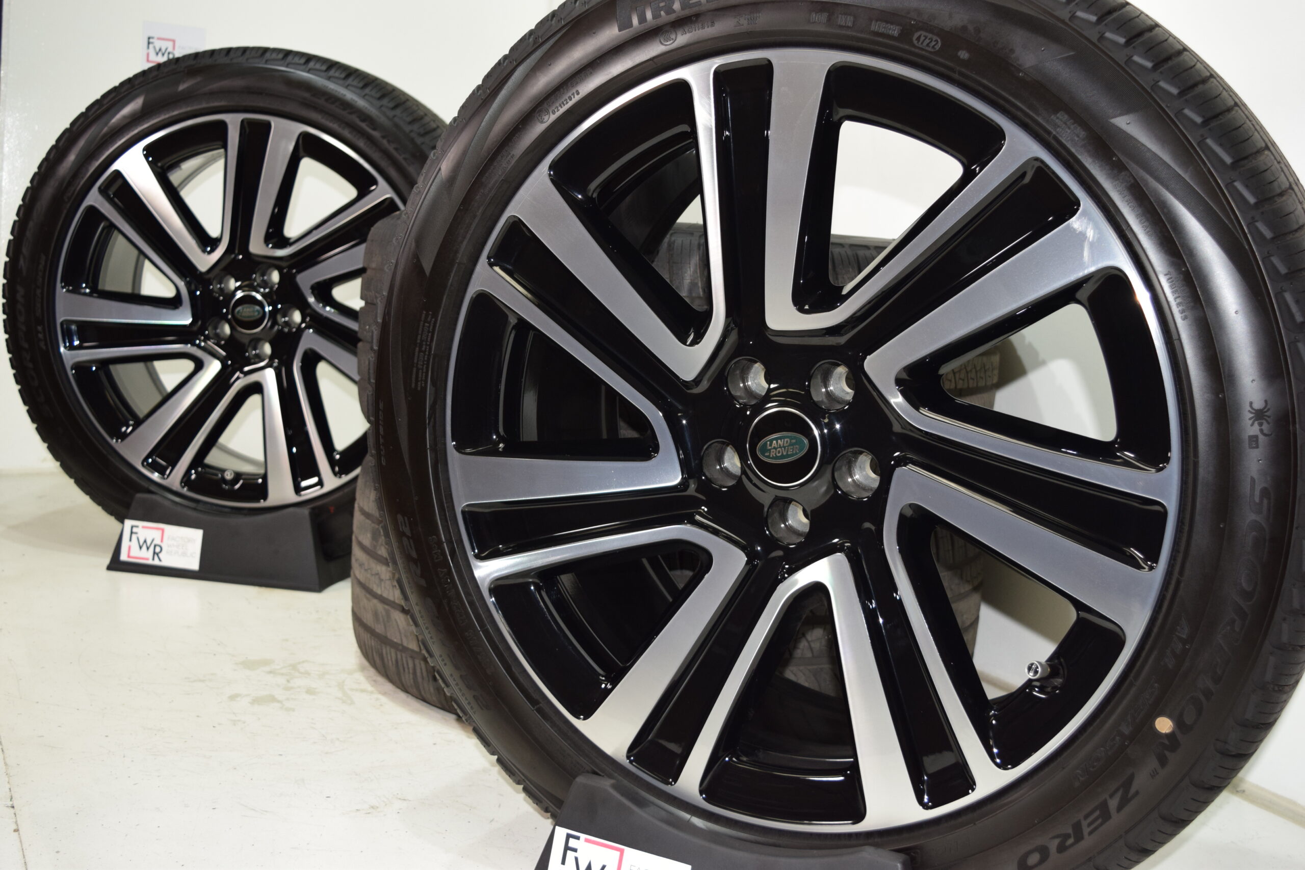 22″ Land Rover Range AUTOBIOGRAPHY Factory OEM wheels tires 2022 2023 2024 2025