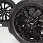 22″ Cadillac Escalade Platinium ONYX black wheels and tires